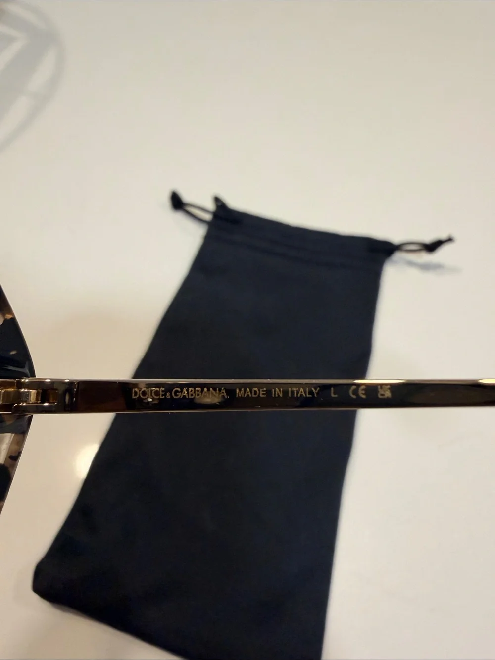 Authentic Dolce & Gabbana DG4399F Oversized Sunglasses 56-20-145 Tortoise Gold